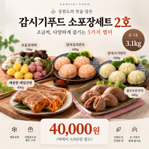 감시기푸드,소포장세트 2호
